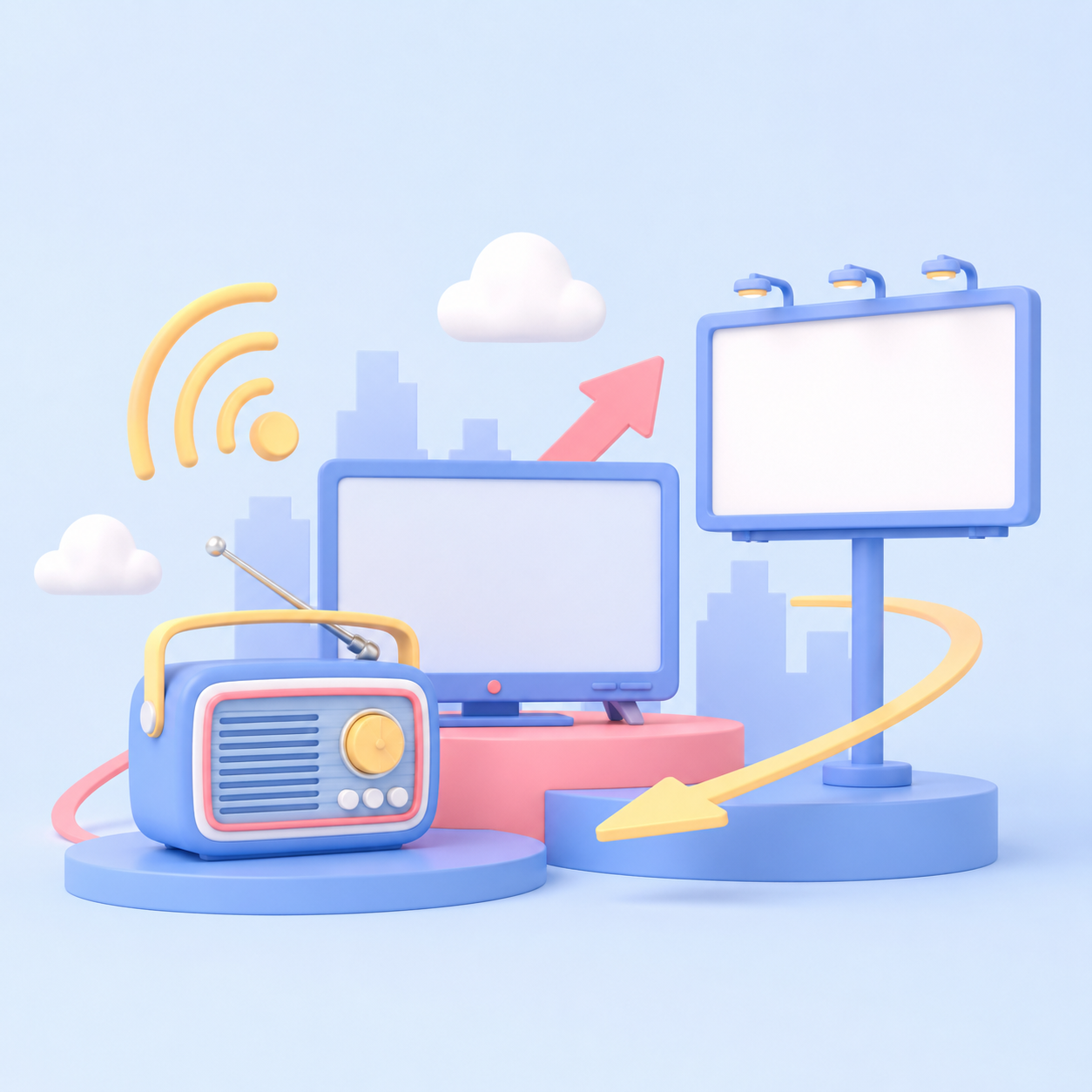 Rádio, TV e Outdoor: como ampliar o alcance e fortalecer sua marca